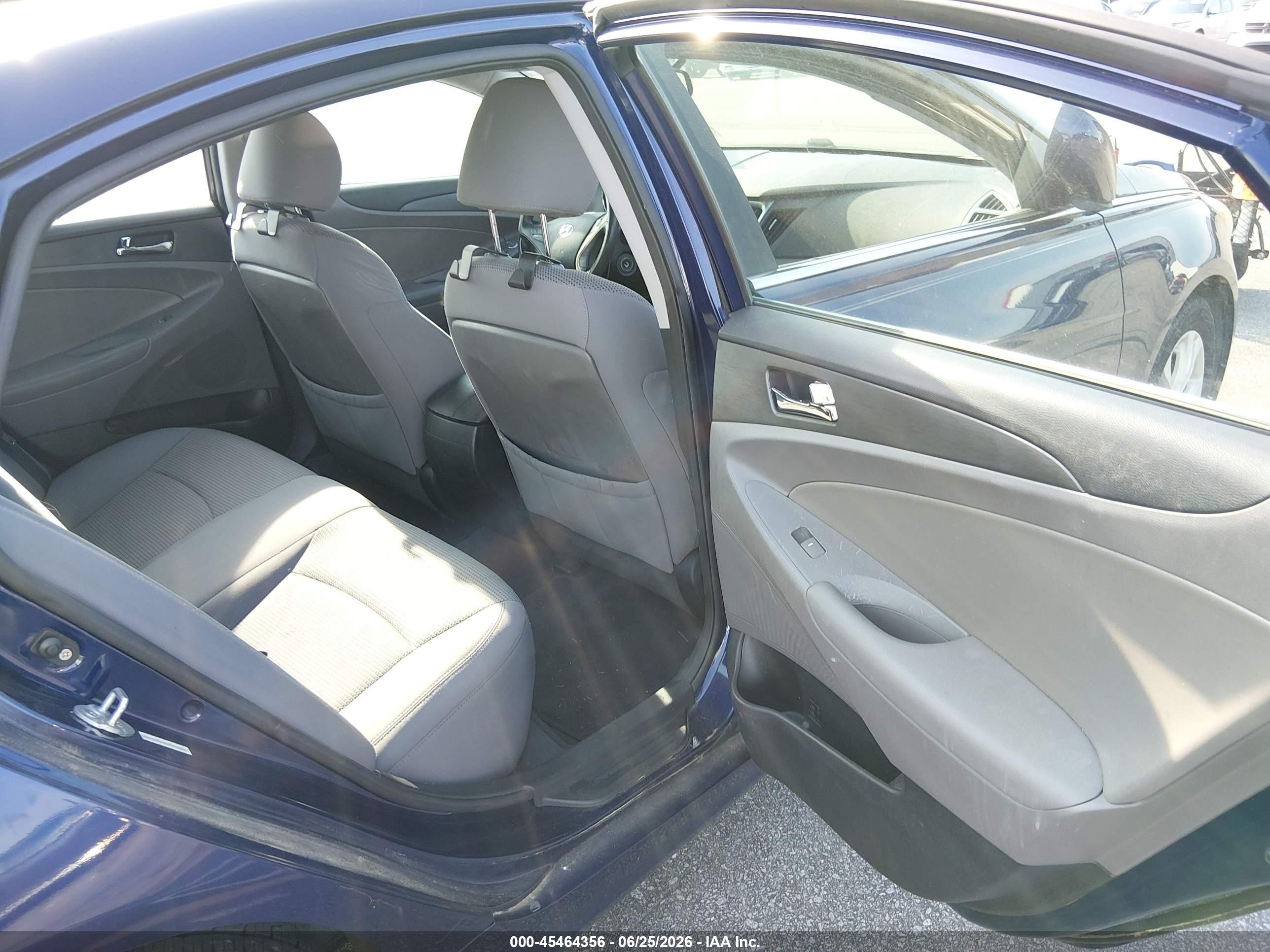2011 Hyundai Sonata Gls Blue vin: 5NPEB4AC6BH054392