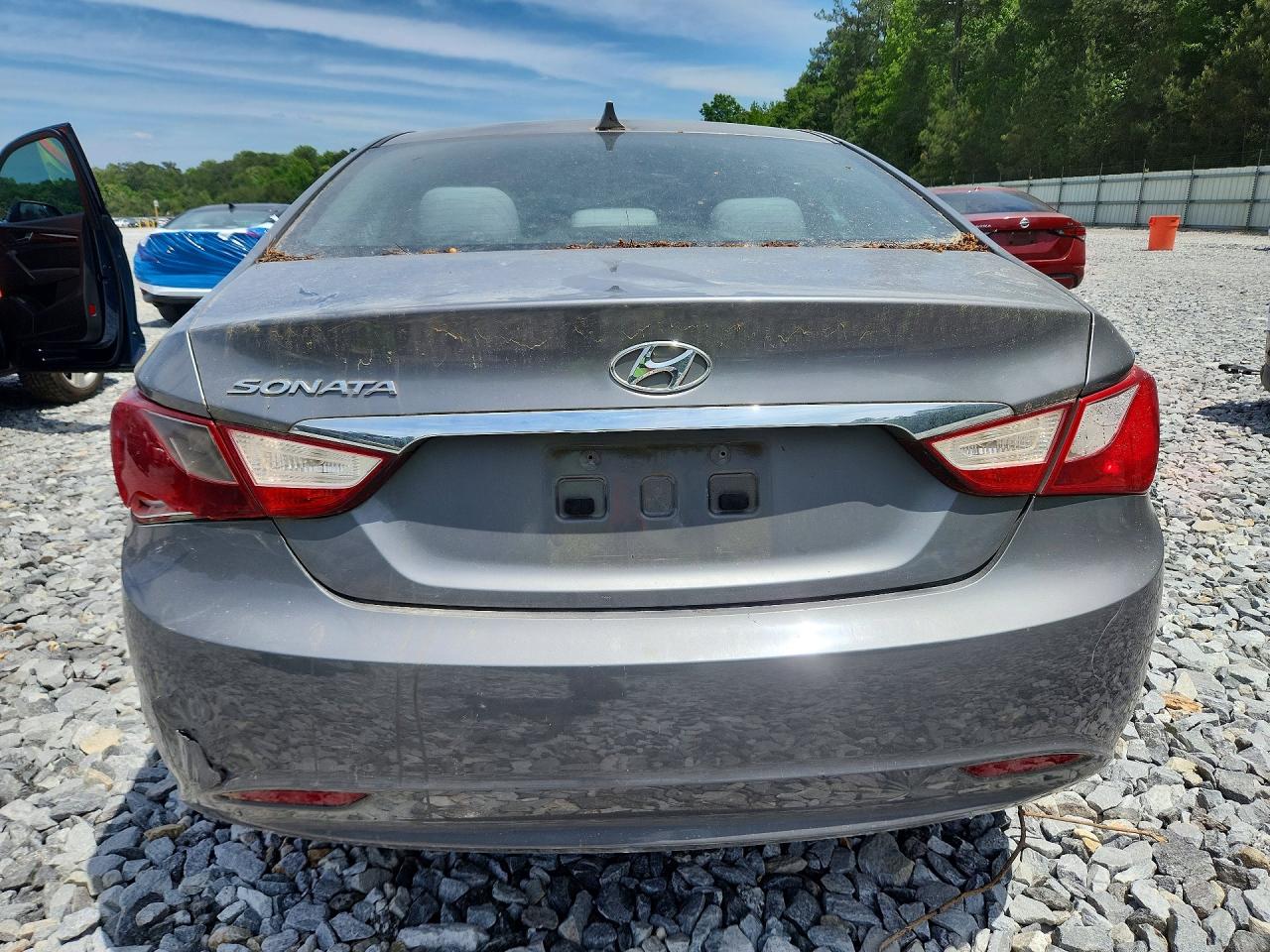 2011 Hyundai Sonata Gls Silver vin: 5NPEB4AC6BH066235