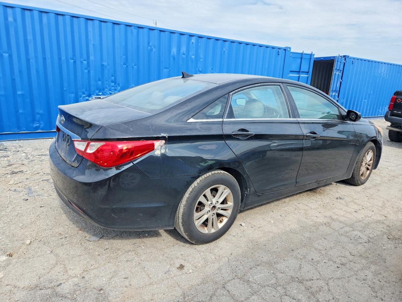 2011 Hyundai Sonata Gls Черный vin: 5NPEB4AC6BH082628