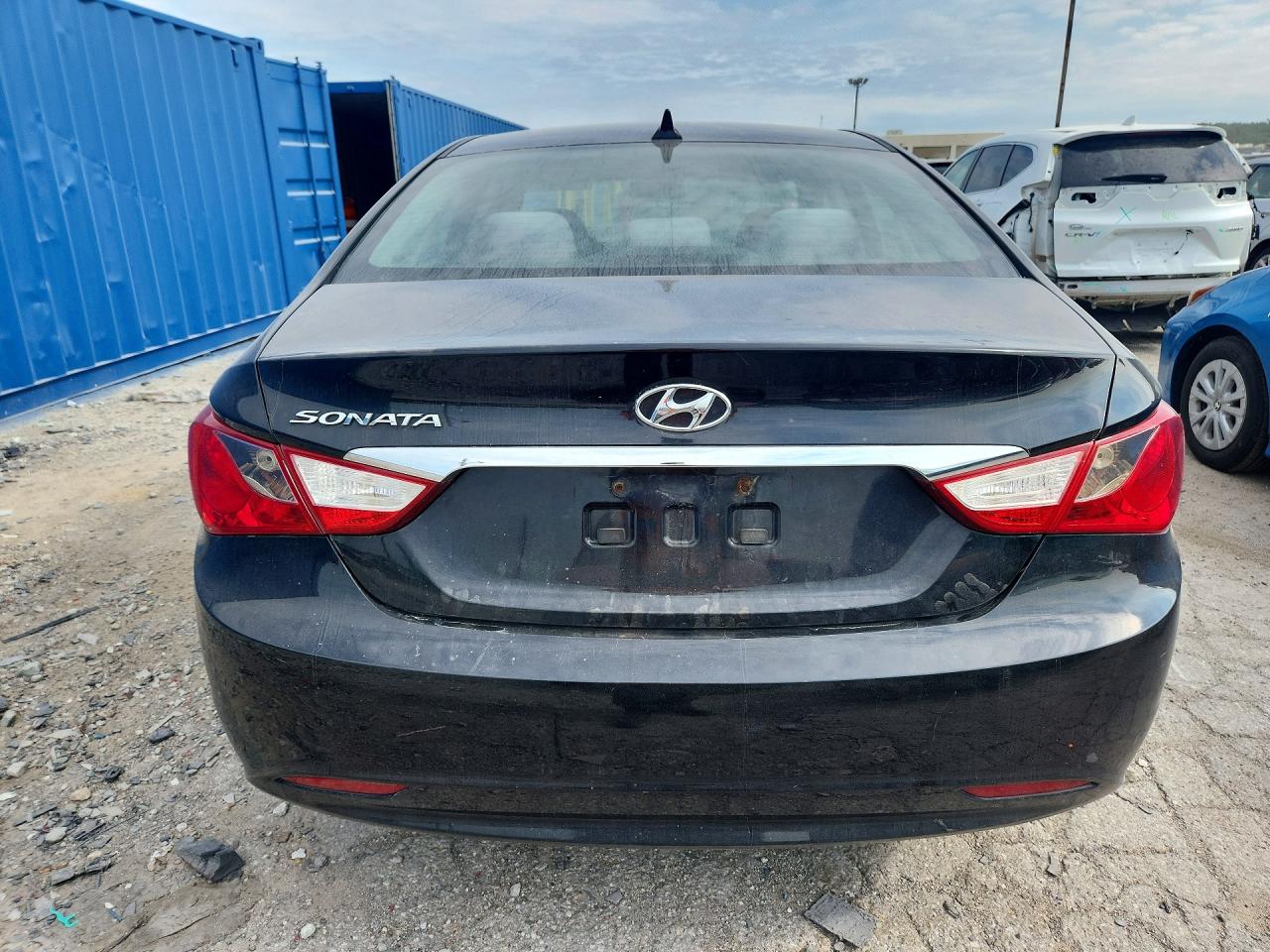 2011 Hyundai Sonata Gls Черный vin: 5NPEB4AC6BH082628