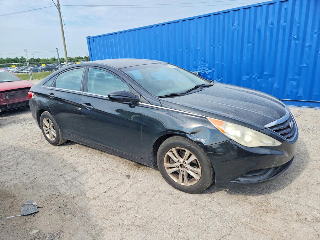 2011 Hyundai Sonata Gls Черный vin: 5NPEB4AC6BH082628