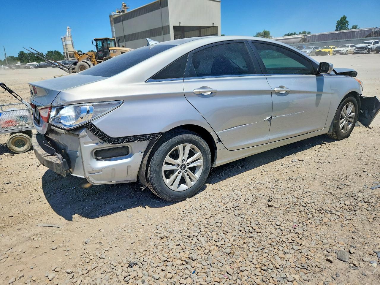 2011 Hyundai Sonata Gls Gray vin: 5NPEB4AC6BH111125