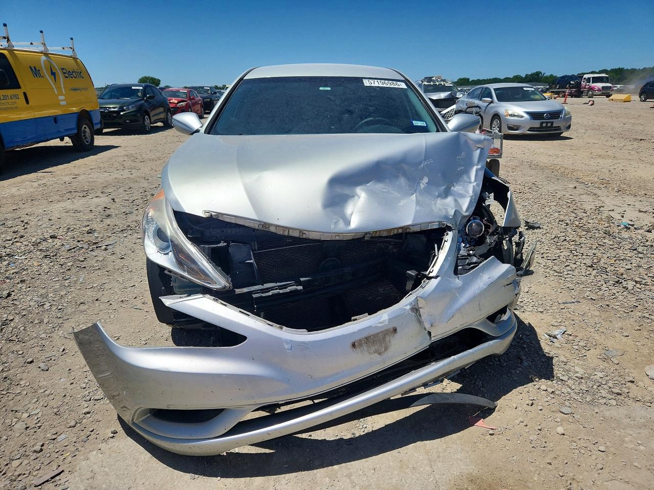 2011 Hyundai Sonata Gls Gray vin: 5NPEB4AC6BH111125
