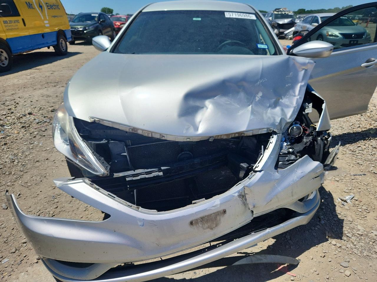 2011 Hyundai Sonata Gls Gray vin: 5NPEB4AC6BH111125