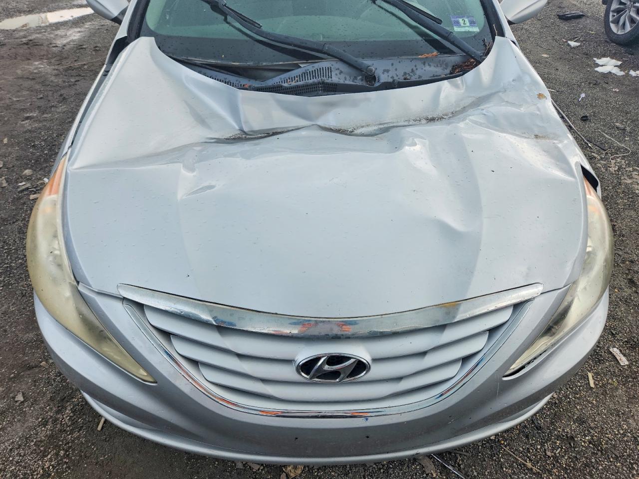 2011 Hyundai Sonata Gls Silver vin: 5NPEB4AC6BH118219