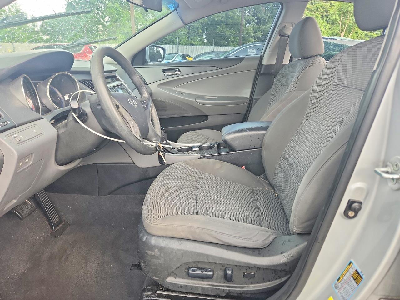 2011 Hyundai Sonata Gls Silver vin: 5NPEB4AC6BH118219
