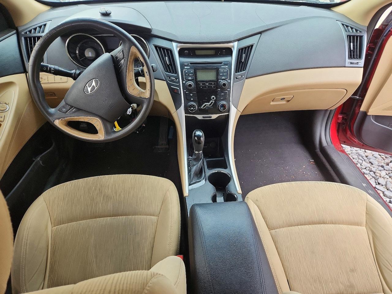 2011 Hyundai Sonata Gls Red vin: 5NPEB4AC6BH125848