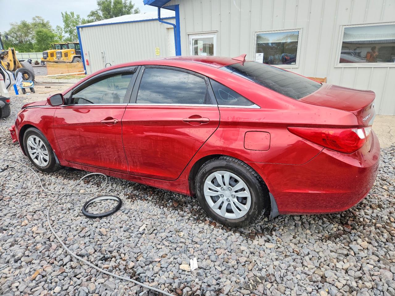 2011 Hyundai Sonata Gls Red vin: 5NPEB4AC6BH125848