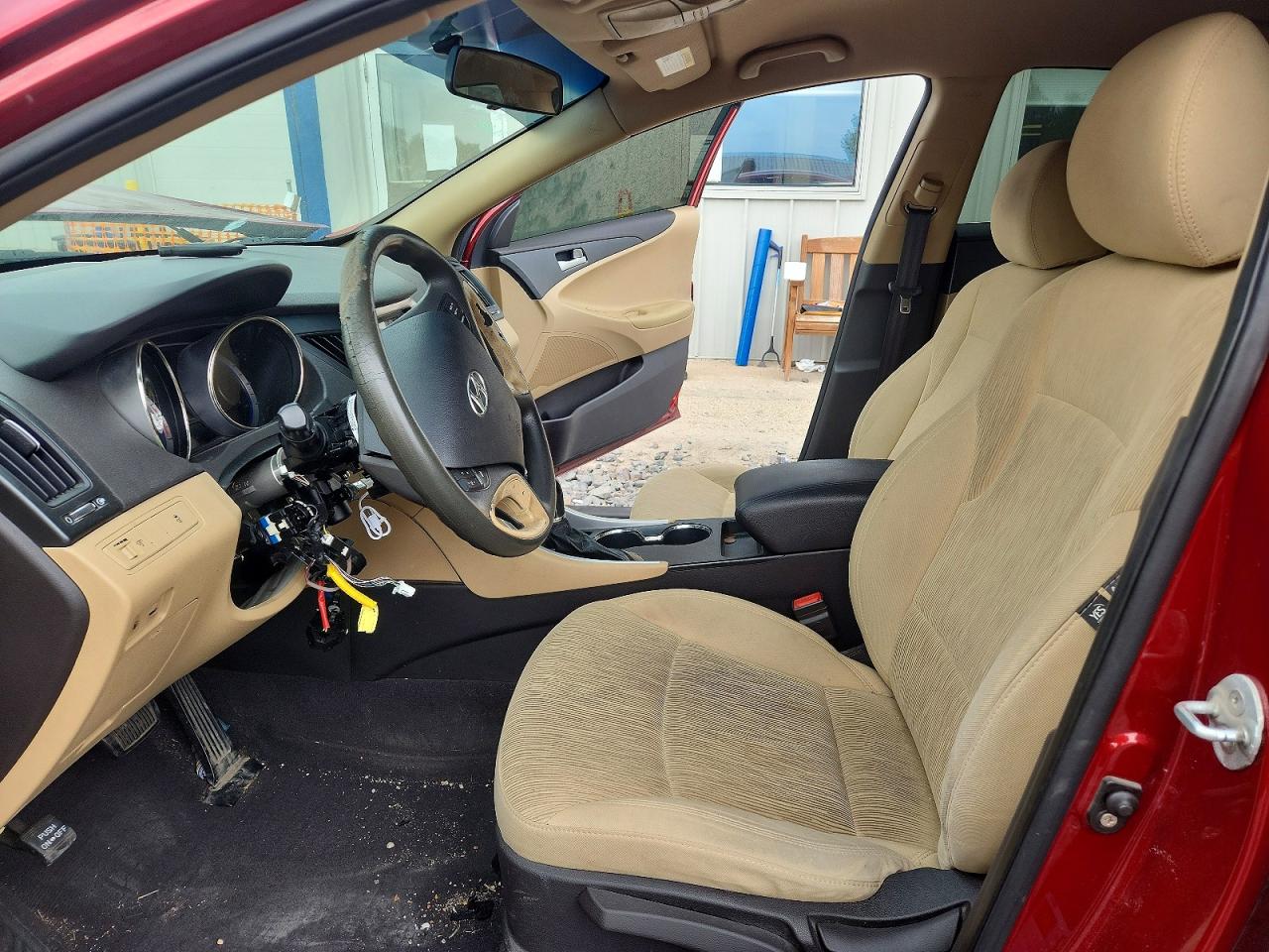 2011 Hyundai Sonata Gls Red vin: 5NPEB4AC6BH125848