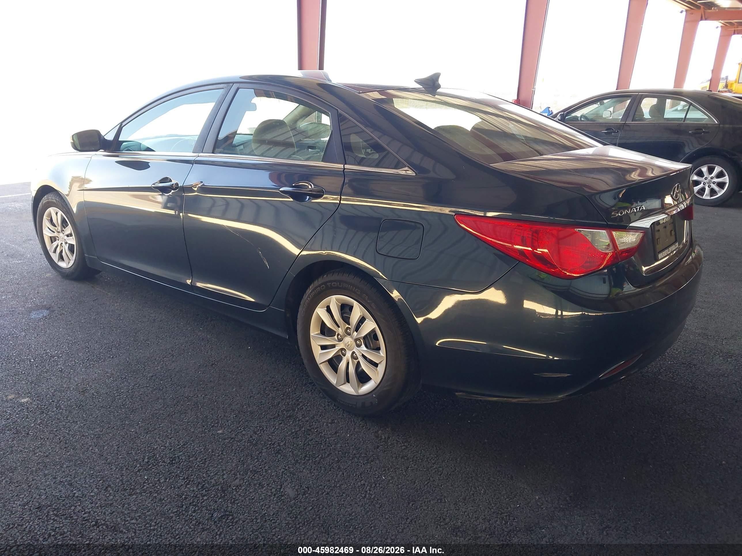 2011 Hyundai Sonata Gls Dark Blue vin: 5NPEB4AC6BH136672