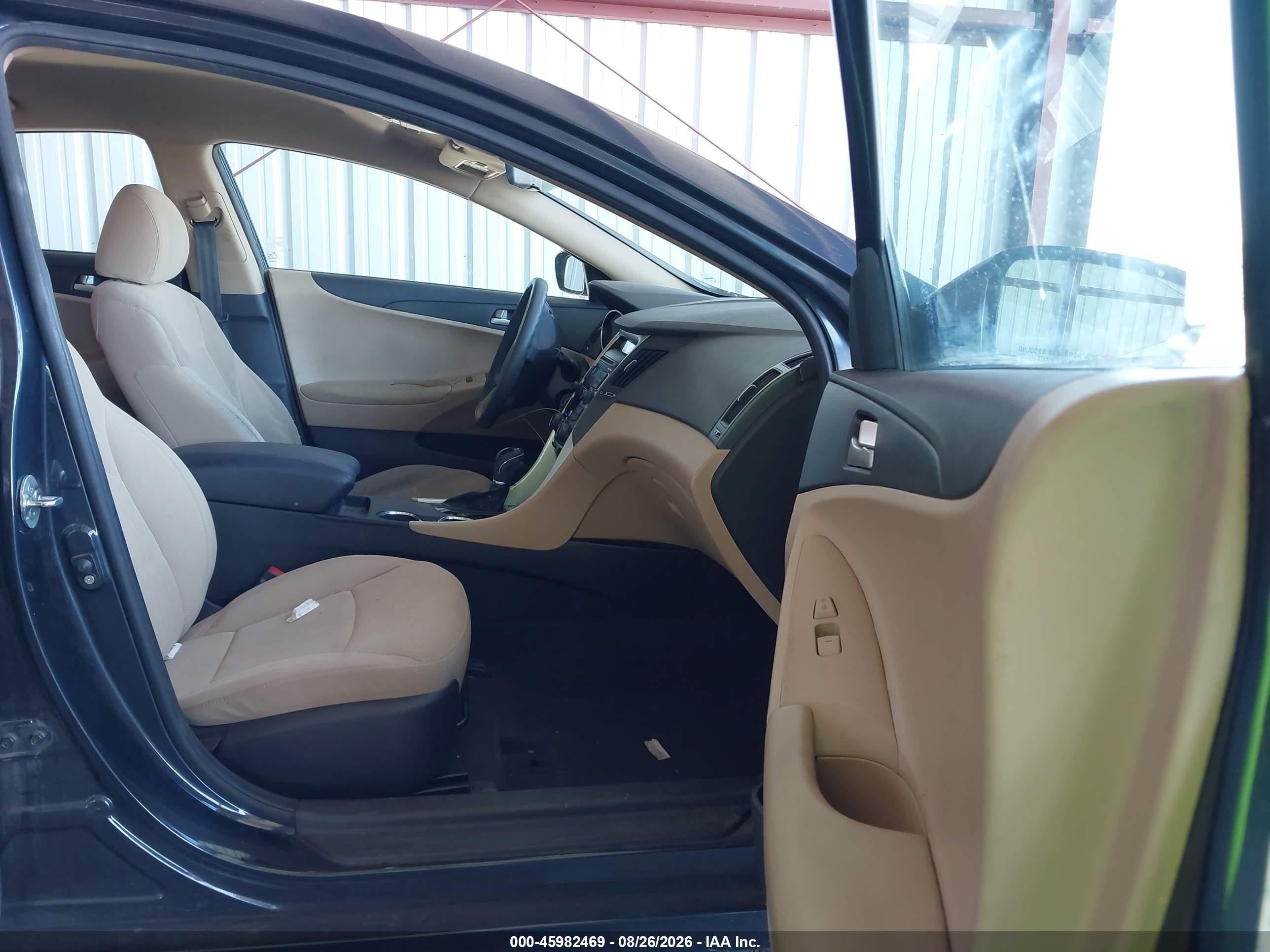 2011 Hyundai Sonata Gls Dark Blue vin: 5NPEB4AC6BH136672