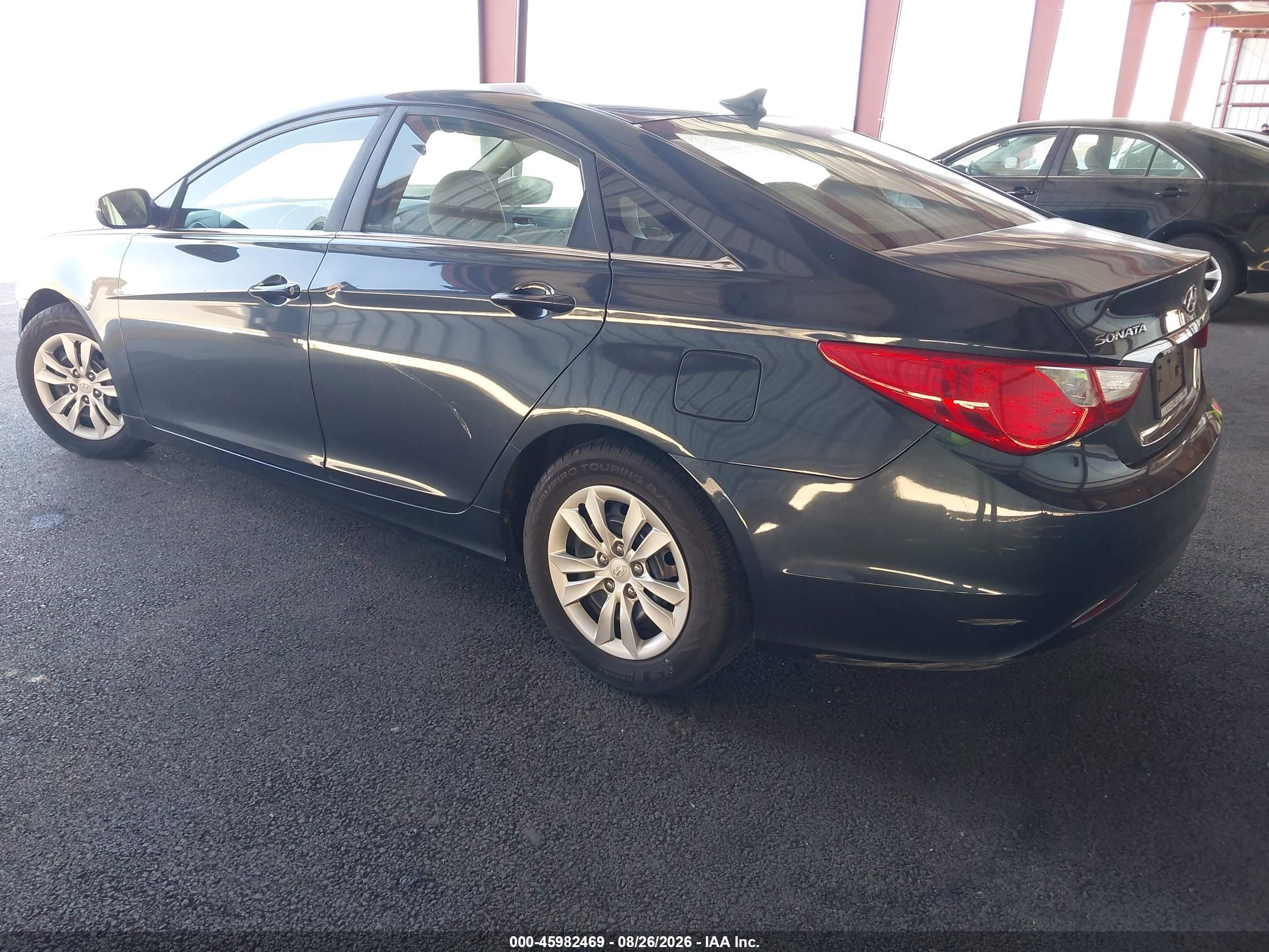 2011 Hyundai Sonata Gls Dark Blue vin: 5NPEB4AC6BH136672