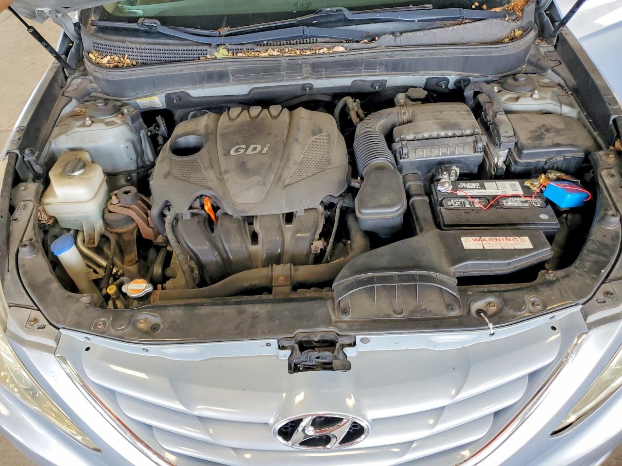 2011 Hyundai Sonata Gls Gray vin: 5NPEB4AC6BH142021