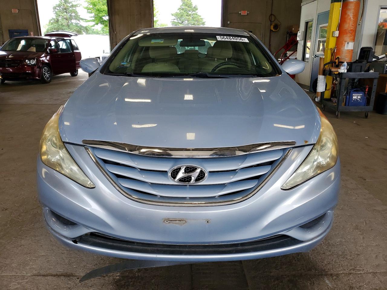 2011 Hyundai Sonata Gls Gray vin: 5NPEB4AC6BH142021