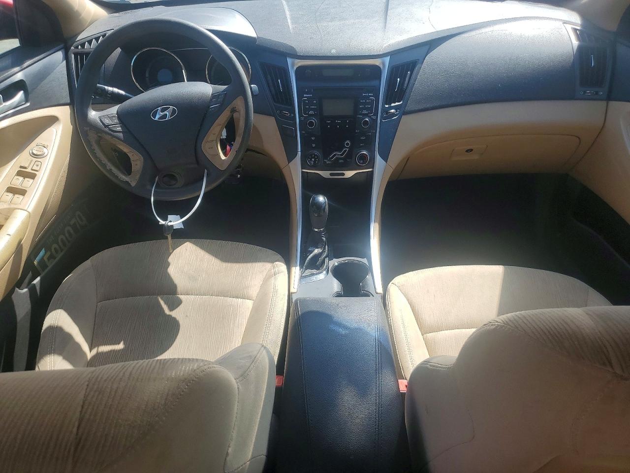 2011 Hyundai Sonata Gls Red vin: 5NPEB4AC6BH154220