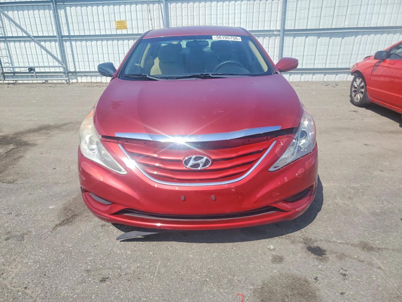 2011 Hyundai Sonata Gls Red vin: 5NPEB4AC6BH154220
