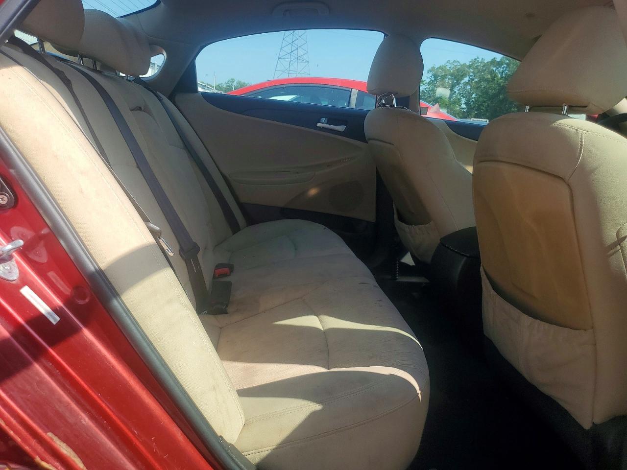 2011 Hyundai Sonata Gls Red vin: 5NPEB4AC6BH154220