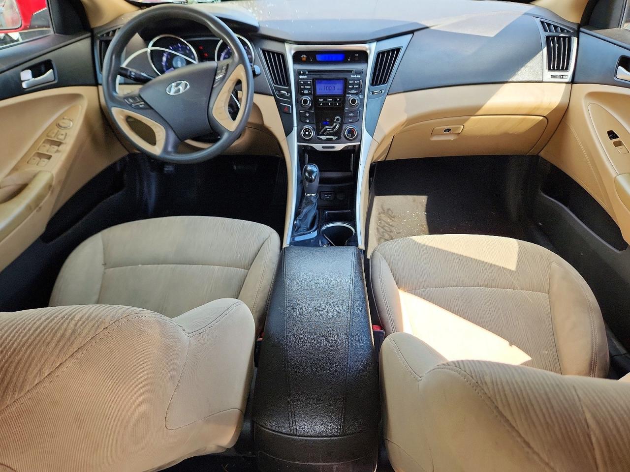 2011 Hyundai Sonata Gls Red vin: 5NPEB4AC6BH154265