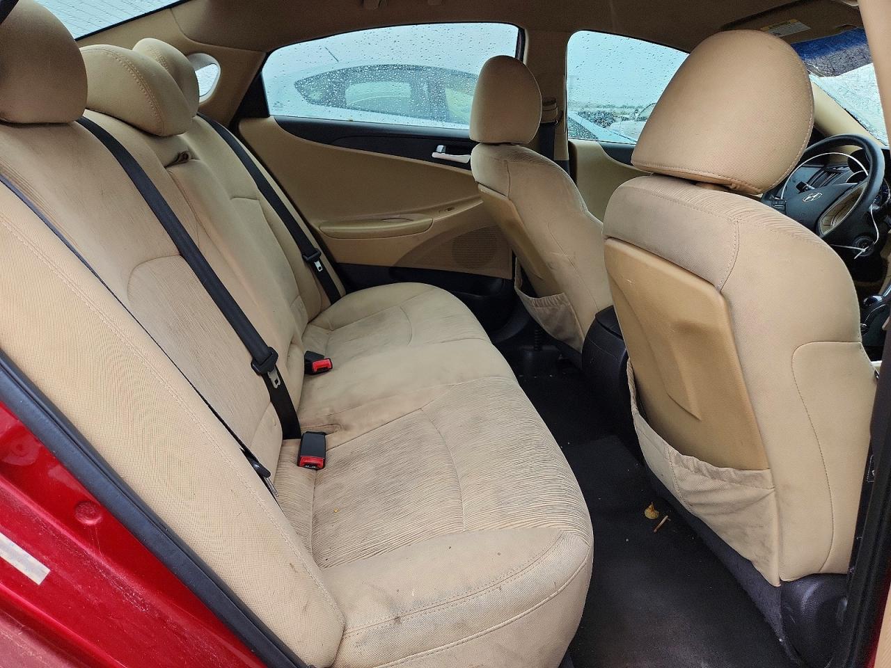 2011 Hyundai Sonata Gls Red vin: 5NPEB4AC6BH154265