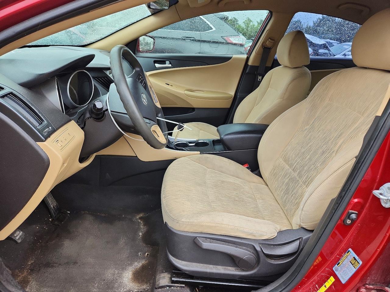 2011 Hyundai Sonata Gls Red vin: 5NPEB4AC6BH154265