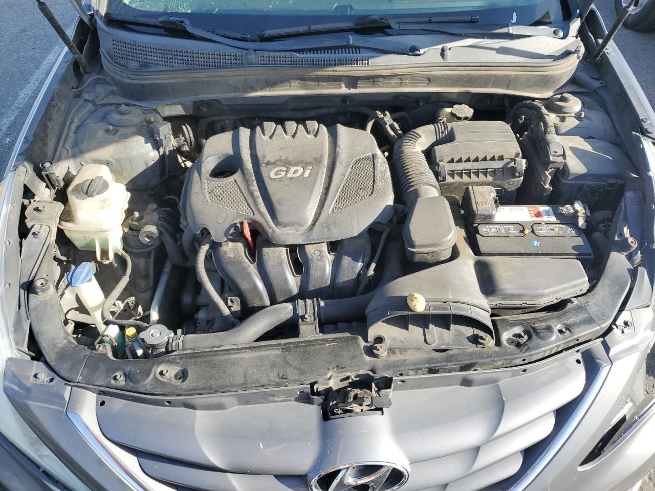 2011 Hyundai Sonata Gls Gray vin: 5NPEB4AC6BH160406
