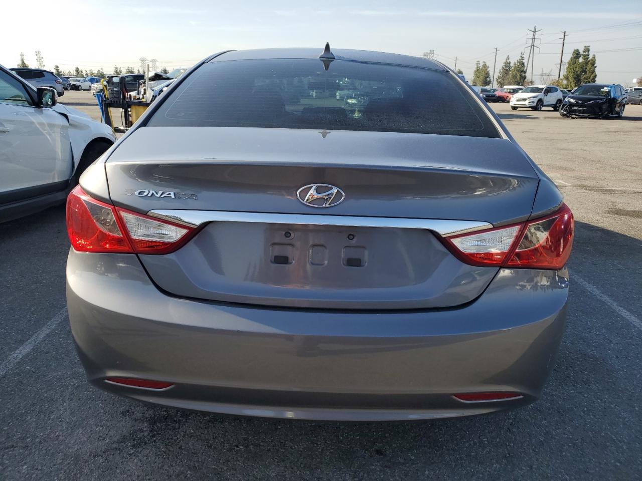 2011 Hyundai Sonata Gls Gray vin: 5NPEB4AC6BH160406