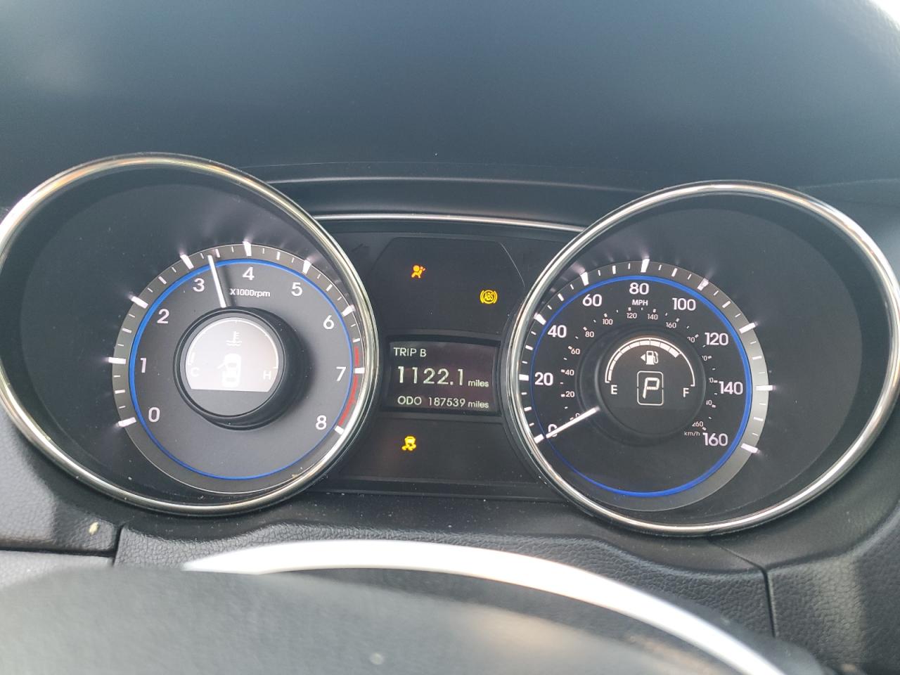 2011 Hyundai Sonata Gls Gray vin: 5NPEB4AC6BH160406