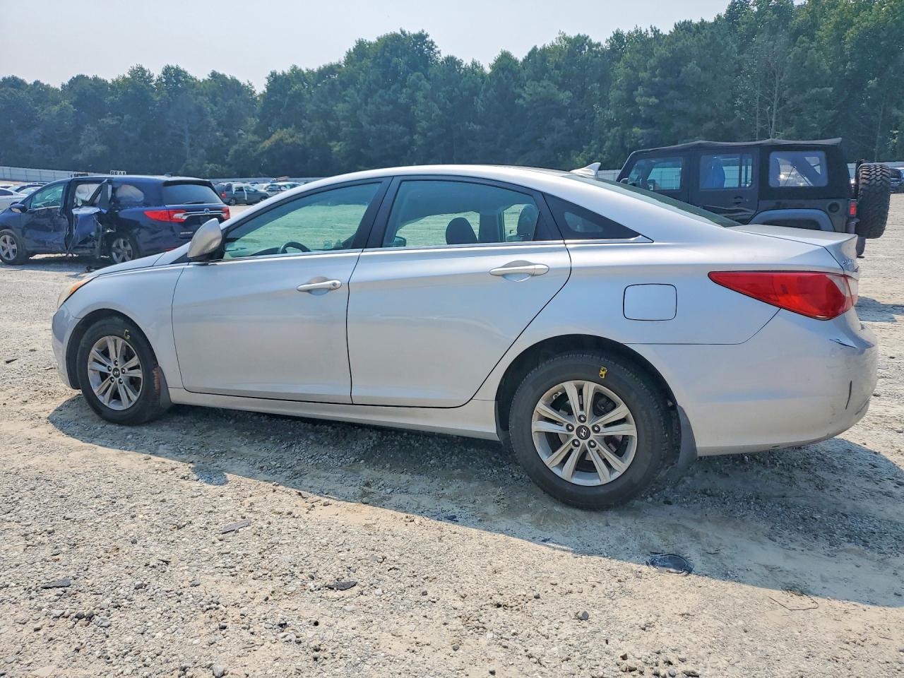 2011 Hyundai Sonata Gls Silver vin: 5NPEB4AC6BH163192