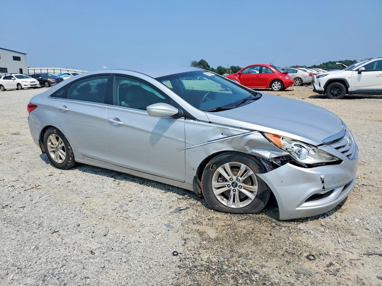 2011 Hyundai Sonata Gls Silver vin: 5NPEB4AC6BH163192