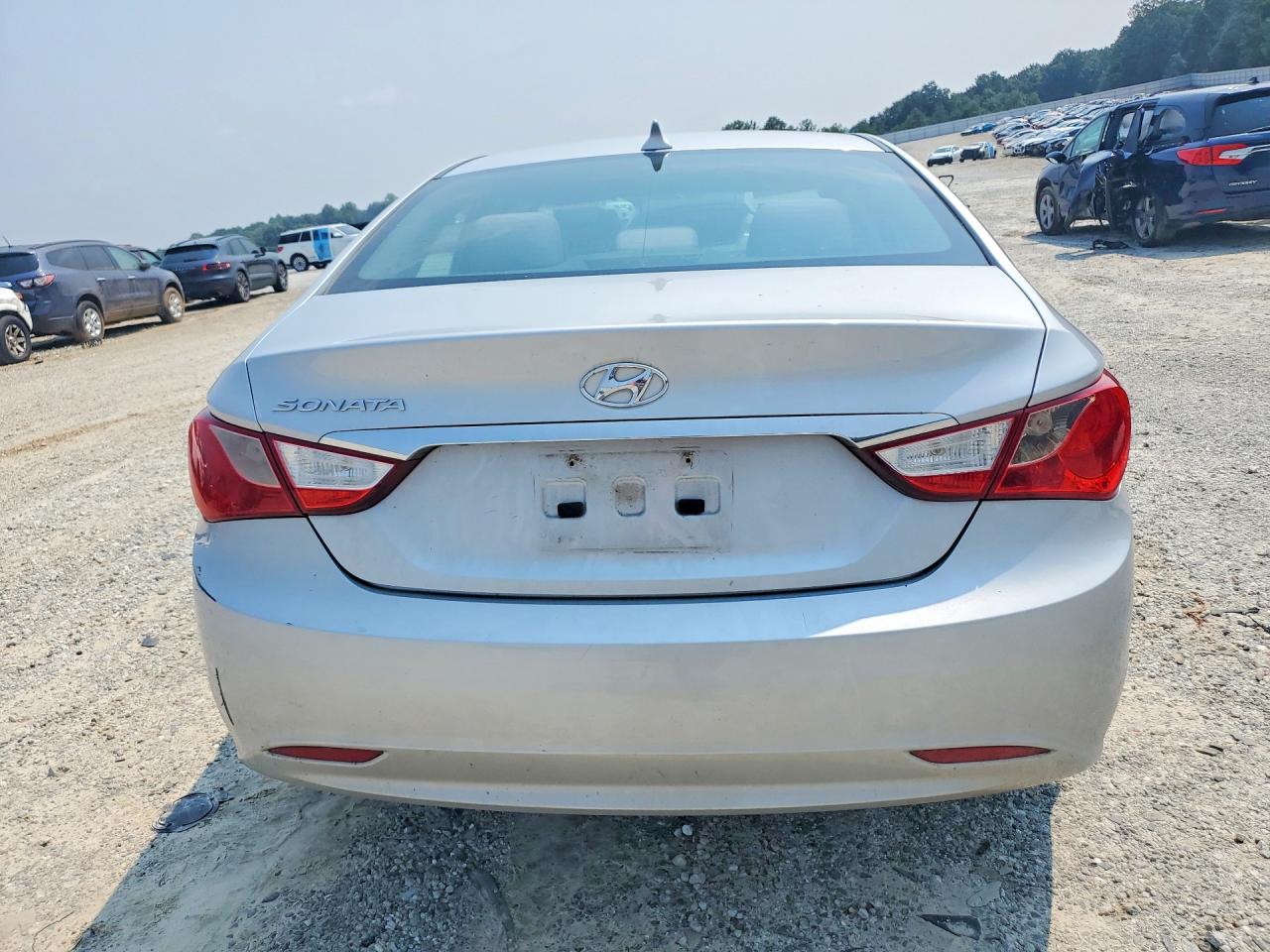 2011 Hyundai Sonata Gls Silver vin: 5NPEB4AC6BH163192
