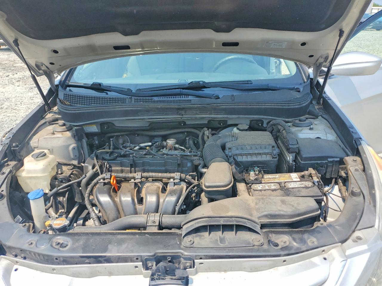 2011 Hyundai Sonata Gls Silver vin: 5NPEB4AC6BH163192