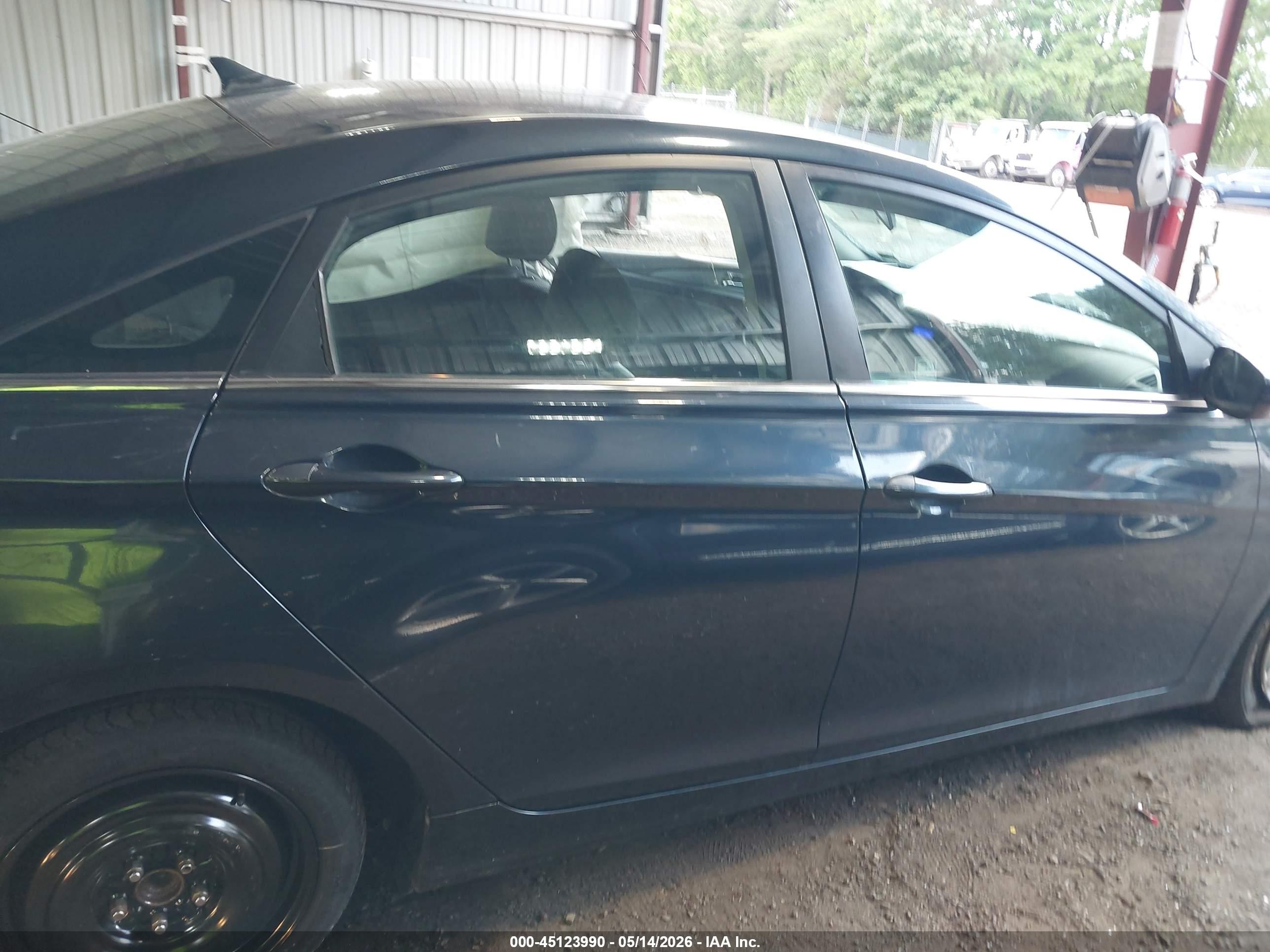 2011 Hyundai Sonata Gls Blue vin: 5NPEB4AC6BH186455