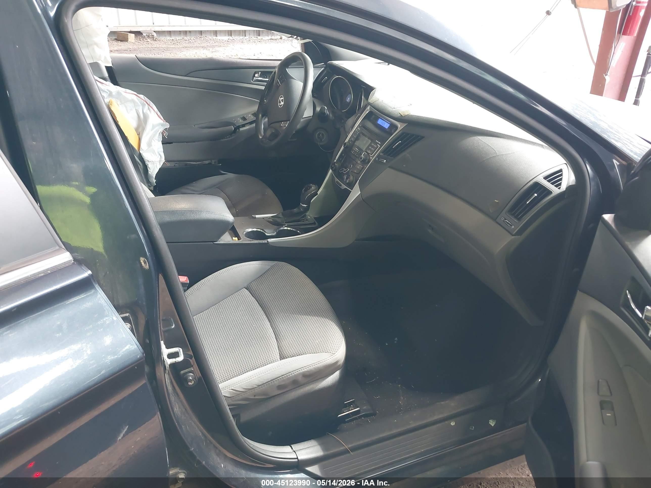 2011 Hyundai Sonata Gls Blue vin: 5NPEB4AC6BH186455