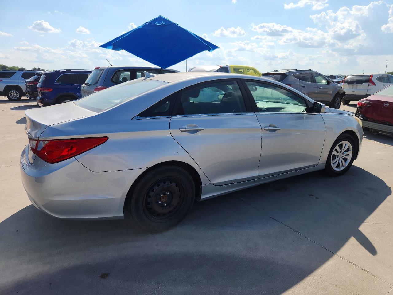 2011 Hyundai Sonata Gls Silver vin: 5NPEB4AC6BH199688