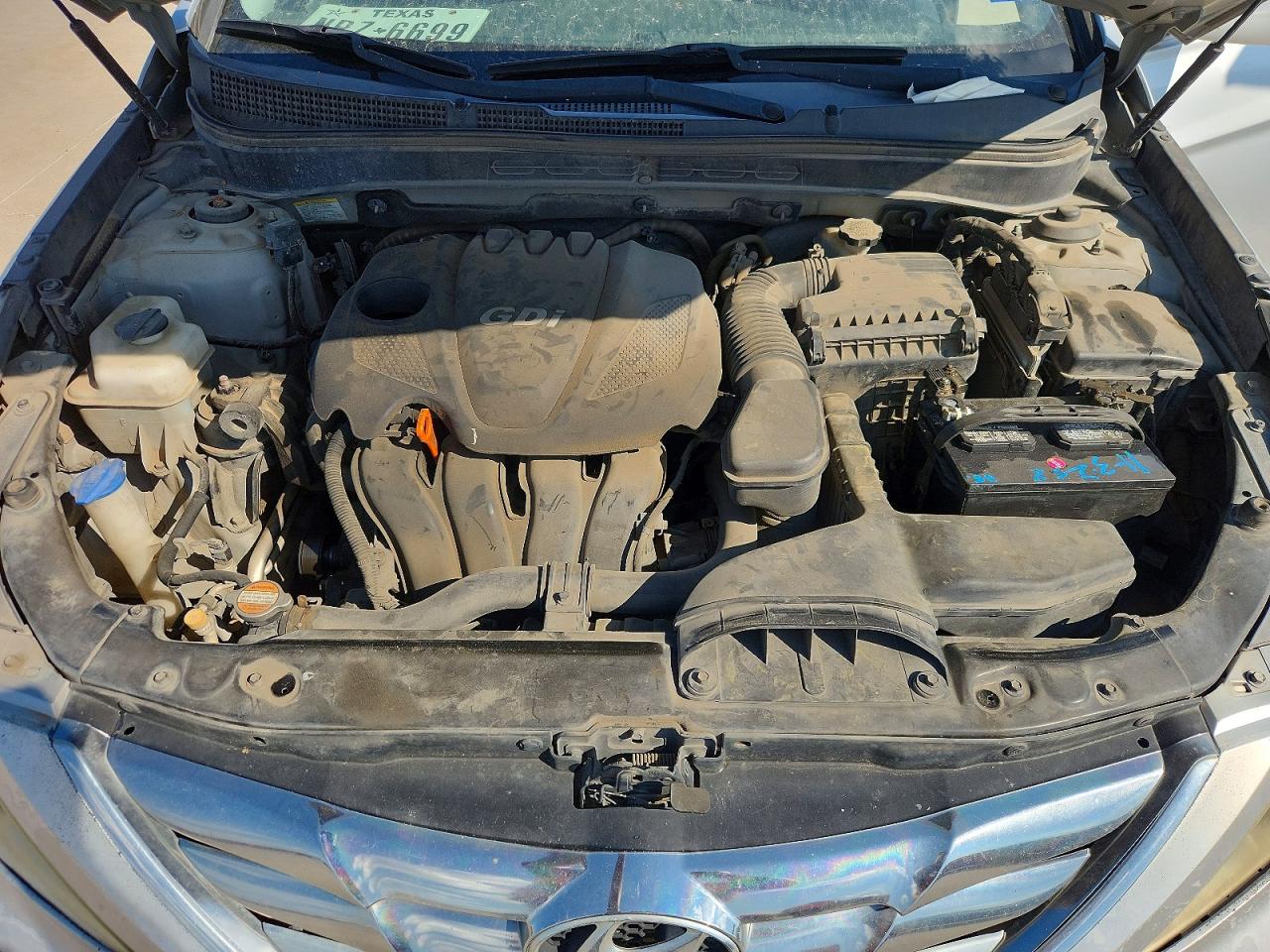 2011 Hyundai Sonata Gls Silver vin: 5NPEB4AC6BH199688