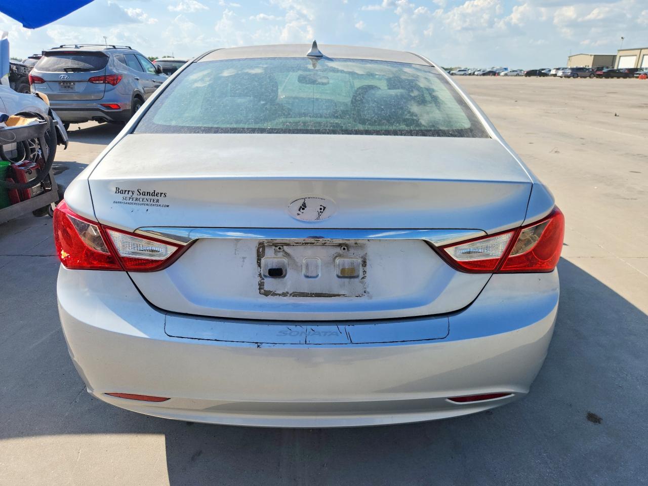 2011 Hyundai Sonata Gls Silver vin: 5NPEB4AC6BH199688