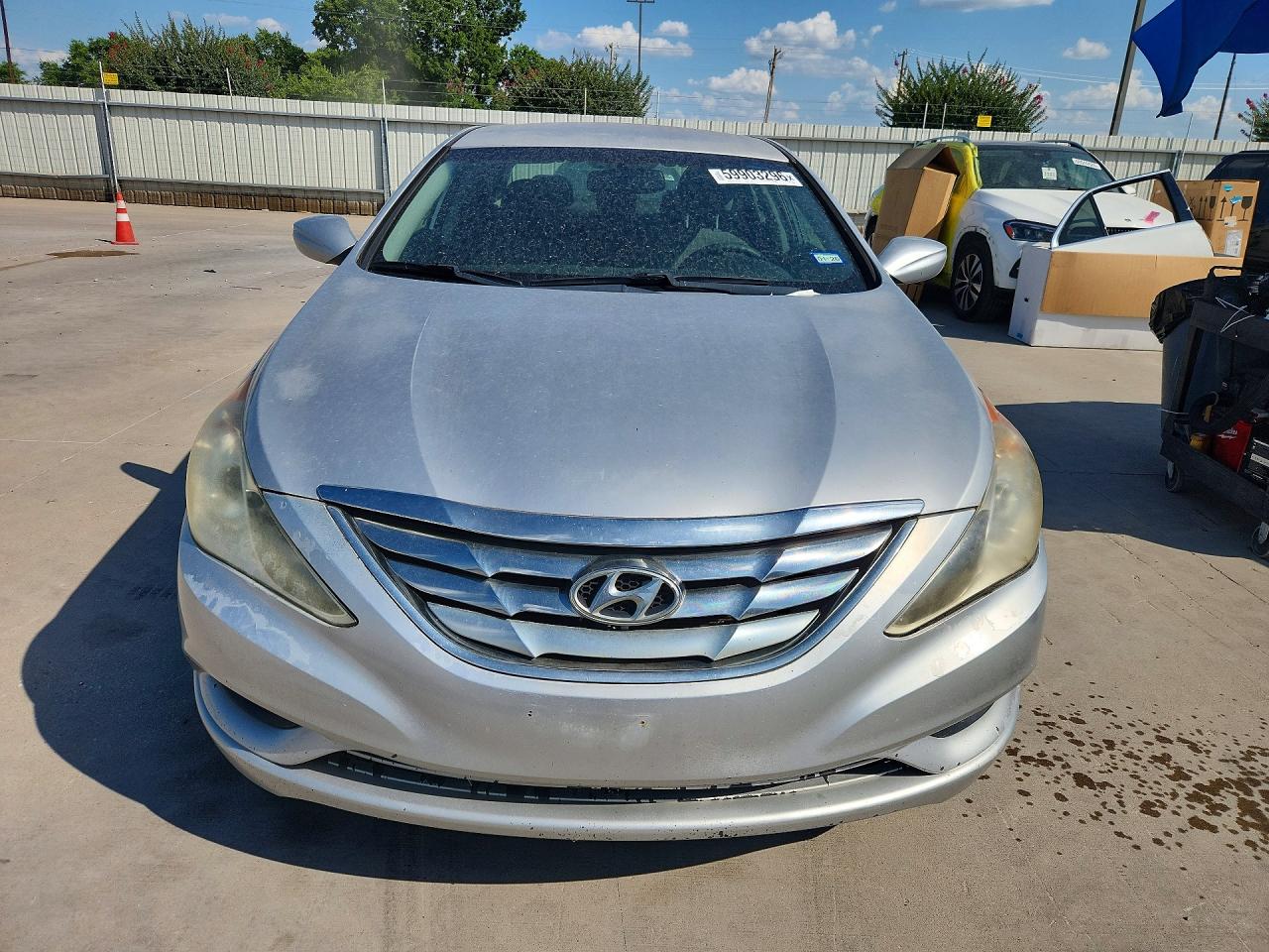 2011 Hyundai Sonata Gls Silver vin: 5NPEB4AC6BH199688