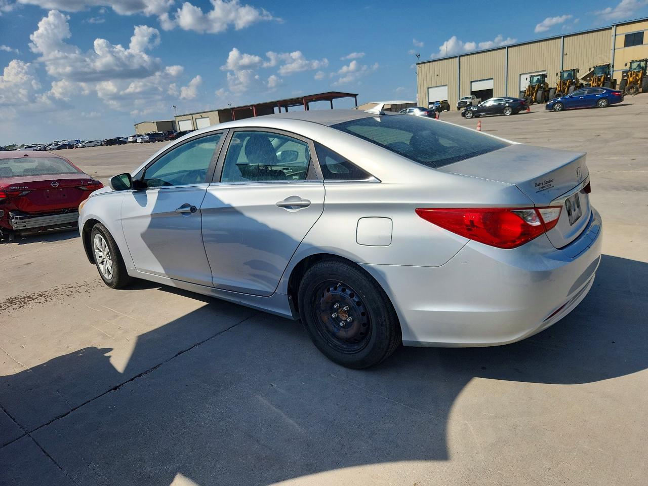 2011 Hyundai Sonata Gls Silver vin: 5NPEB4AC6BH199688