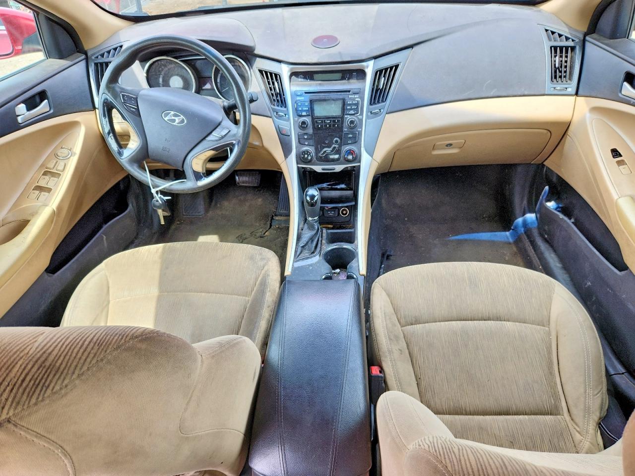 2011 Hyundai Sonata Gls Red vin: 5NPEB4AC6BH228526