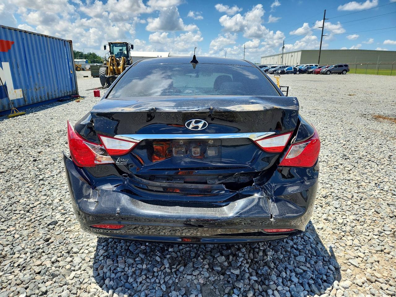 2011 Hyundai Sonata Gls Black vin: 5NPEB4AC6BH234603