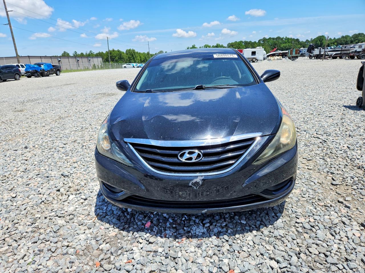2011 Hyundai Sonata Gls Black vin: 5NPEB4AC6BH234603