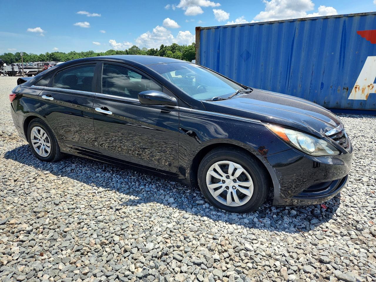 2011 Hyundai Sonata Gls Black vin: 5NPEB4AC6BH234603