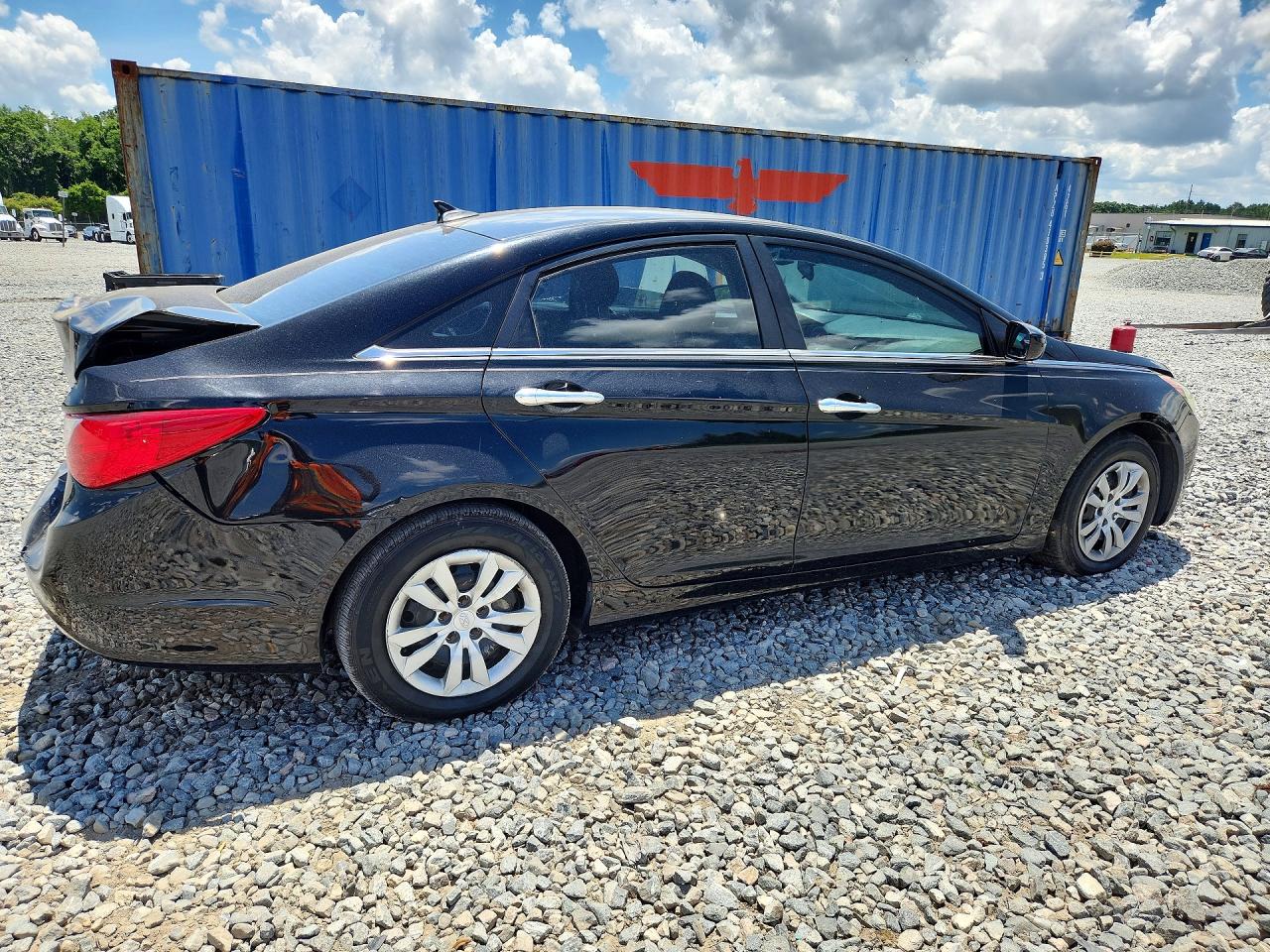 2011 Hyundai Sonata Gls Black vin: 5NPEB4AC6BH234603