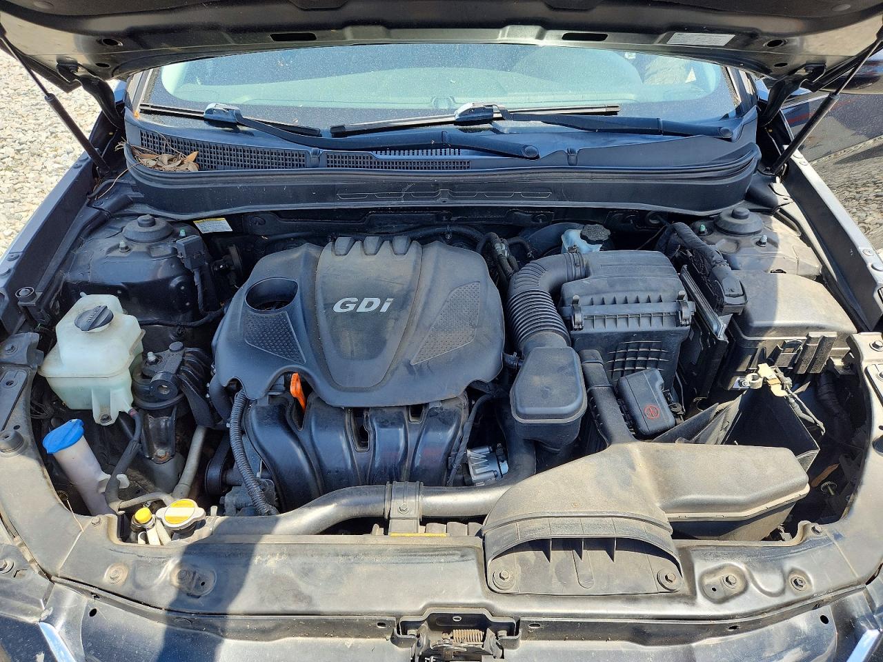 2011 Hyundai Sonata Gls Black vin: 5NPEB4AC6BH234603