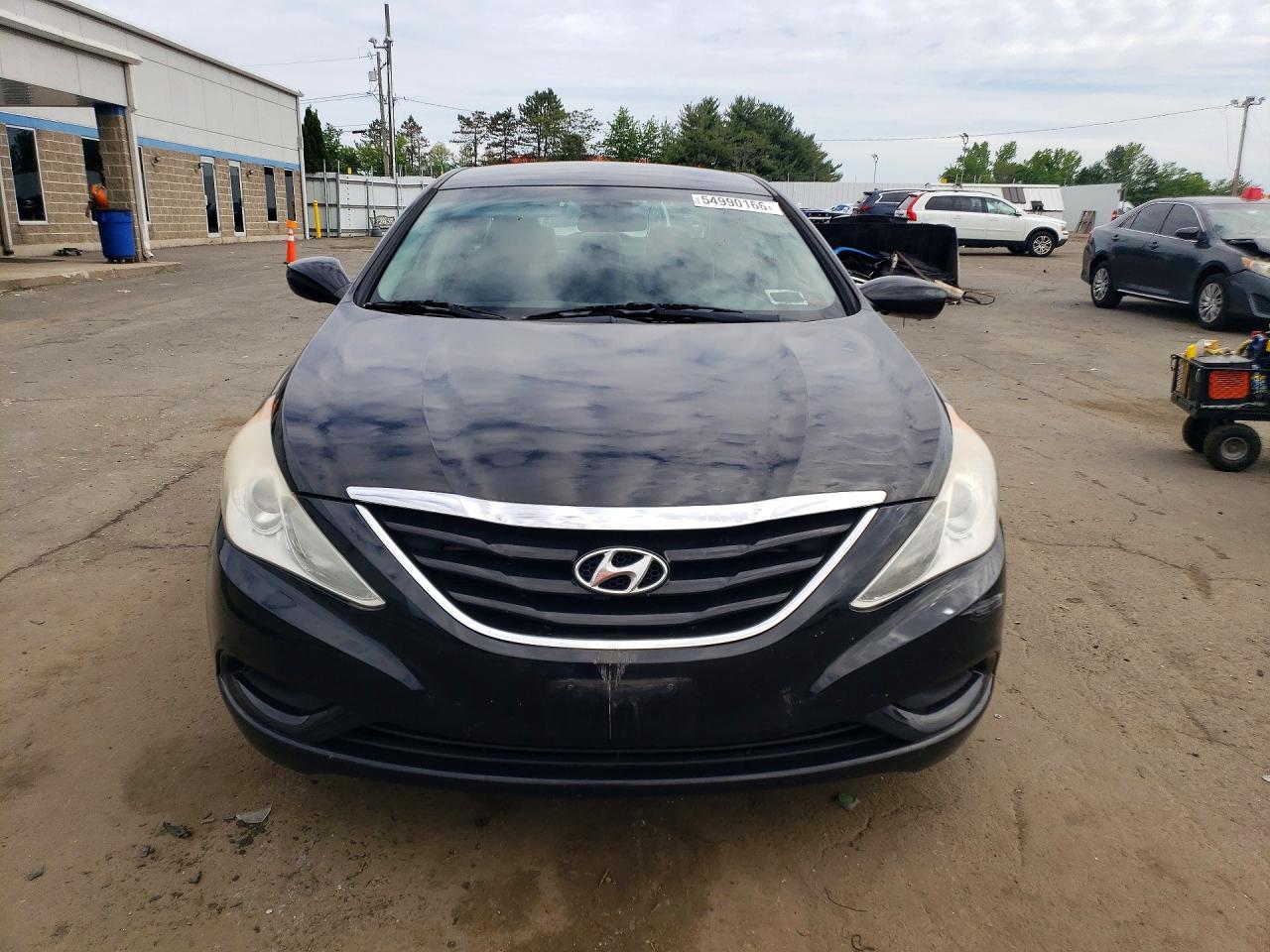 2011 Hyundai Sonata Gls Black vin: 5NPEB4AC6BH236951