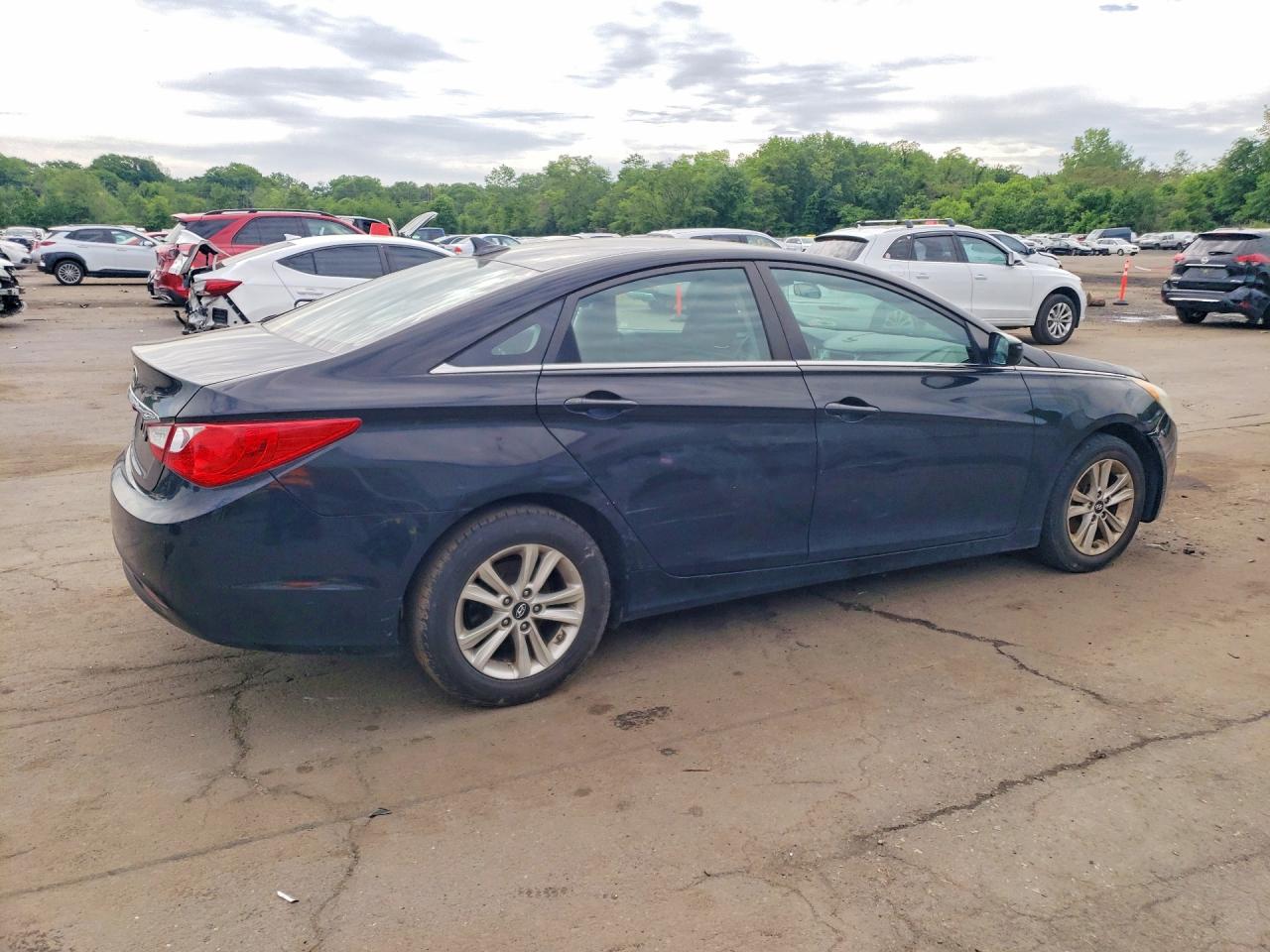 2011 Hyundai Sonata Gls Black vin: 5NPEB4AC6BH236951