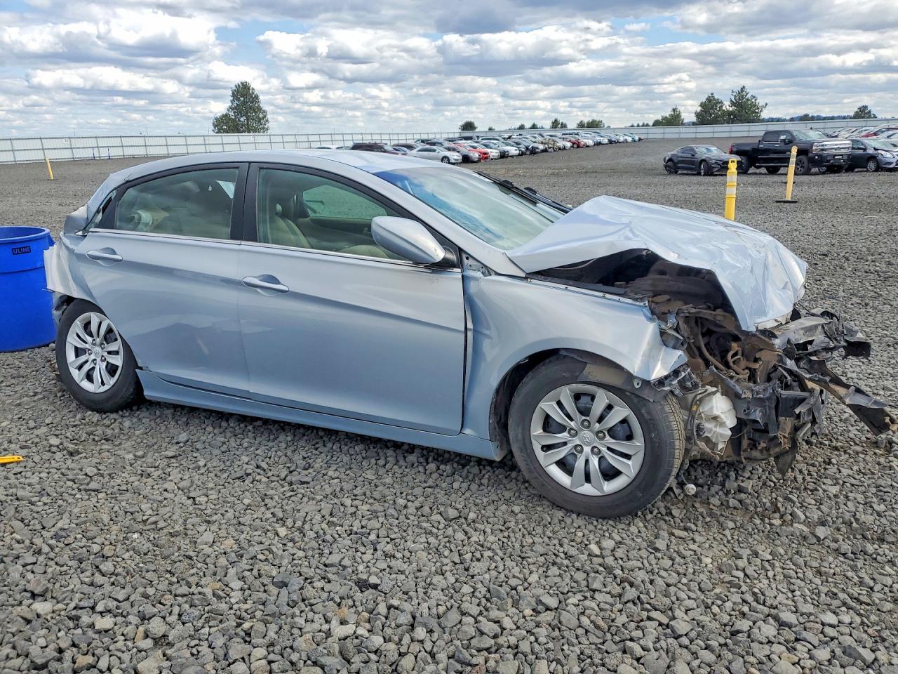 2011 Hyundai Sonata Gls Silver vin: 5NPEB4AC6BH252535