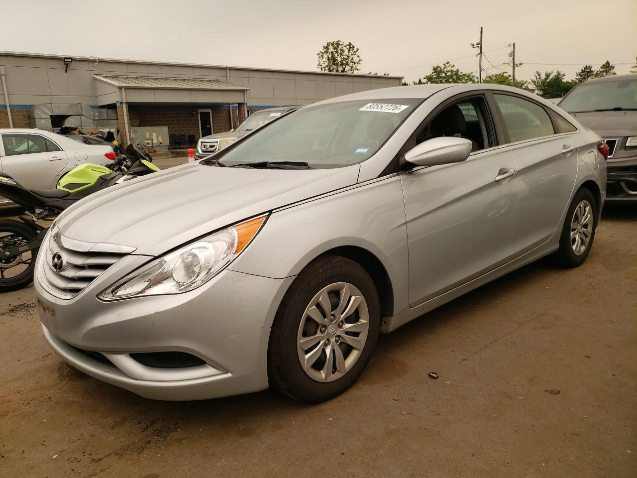 2011 Hyundai Sonata Gls Silver vin: 5NPEB4AC6BH252650