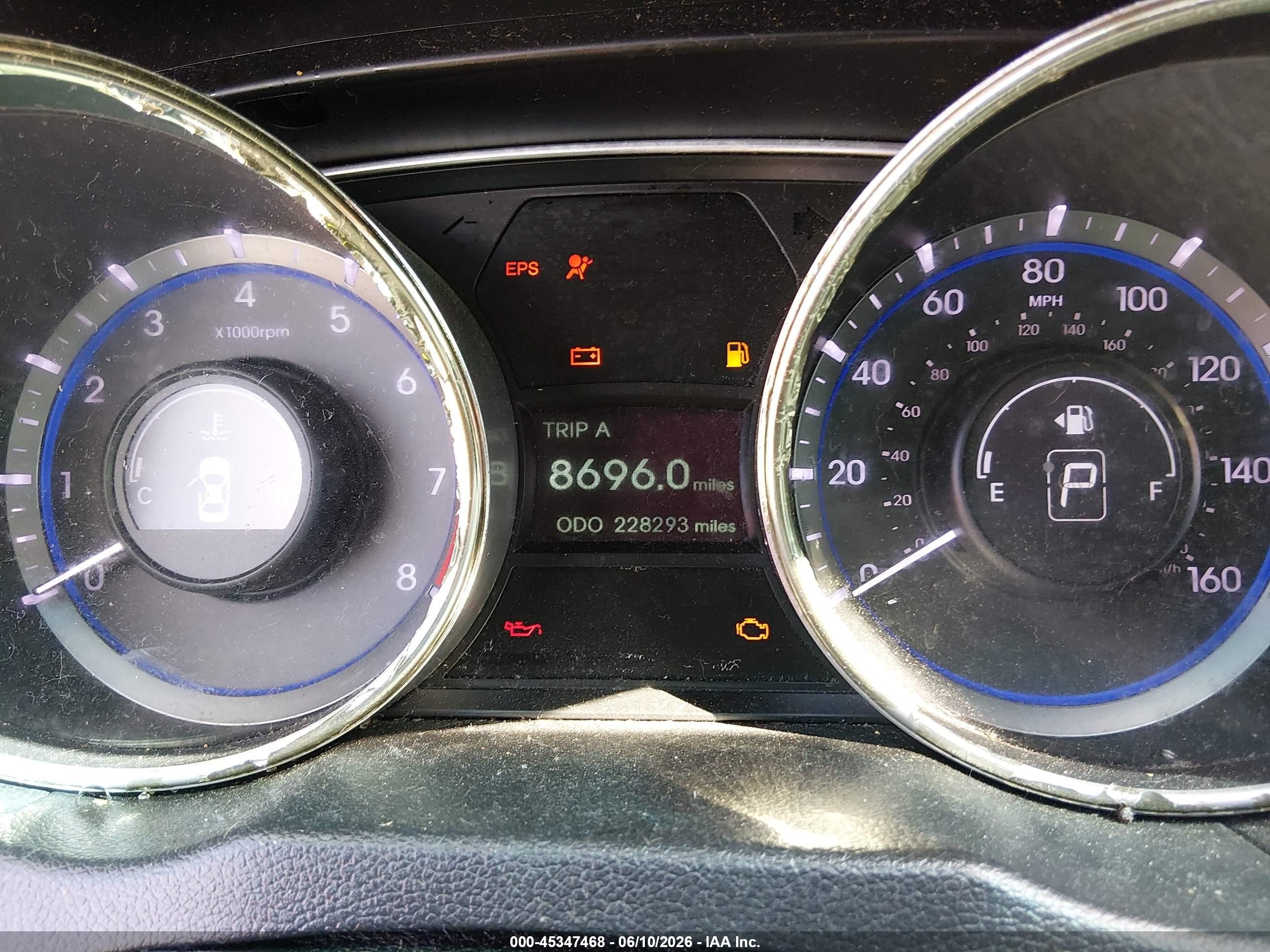 2011 Hyundai Sonata Gls Gray vin: 5NPEB4AC6BH257184
