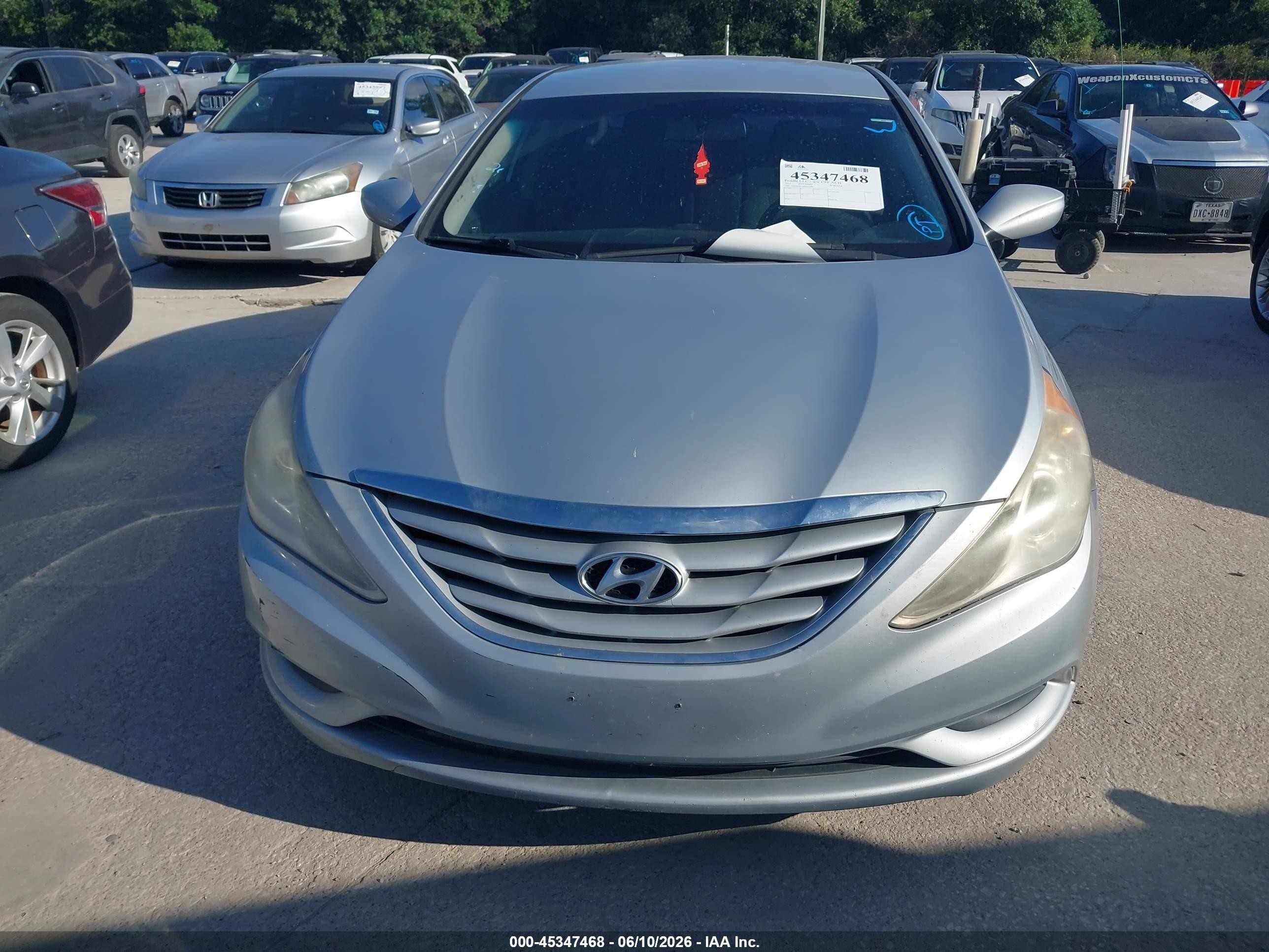 2011 Hyundai Sonata Gls Gray vin: 5NPEB4AC6BH257184